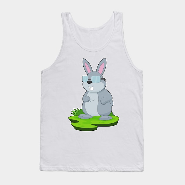 Rabbit Glasses Tank Top by Markus Schnabel